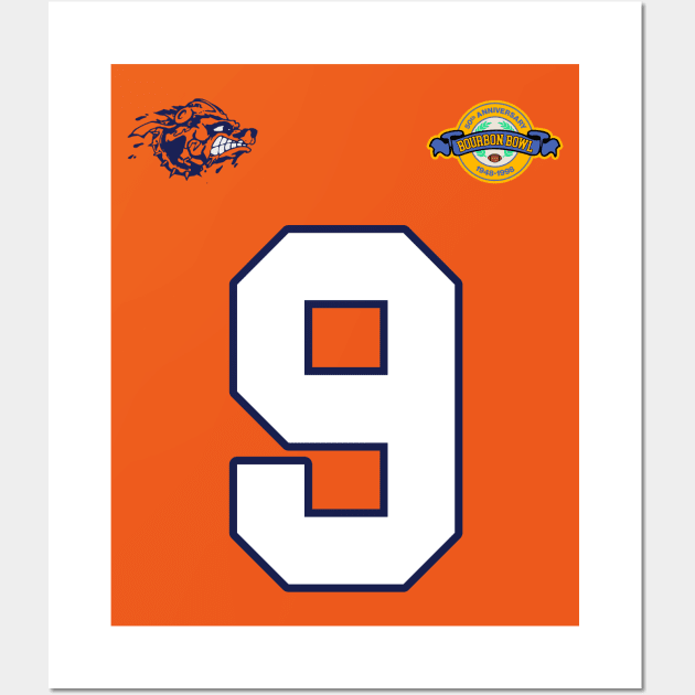 BOBBY BOUCHER - The Waterboy Jersey Wall Art by darklordpug